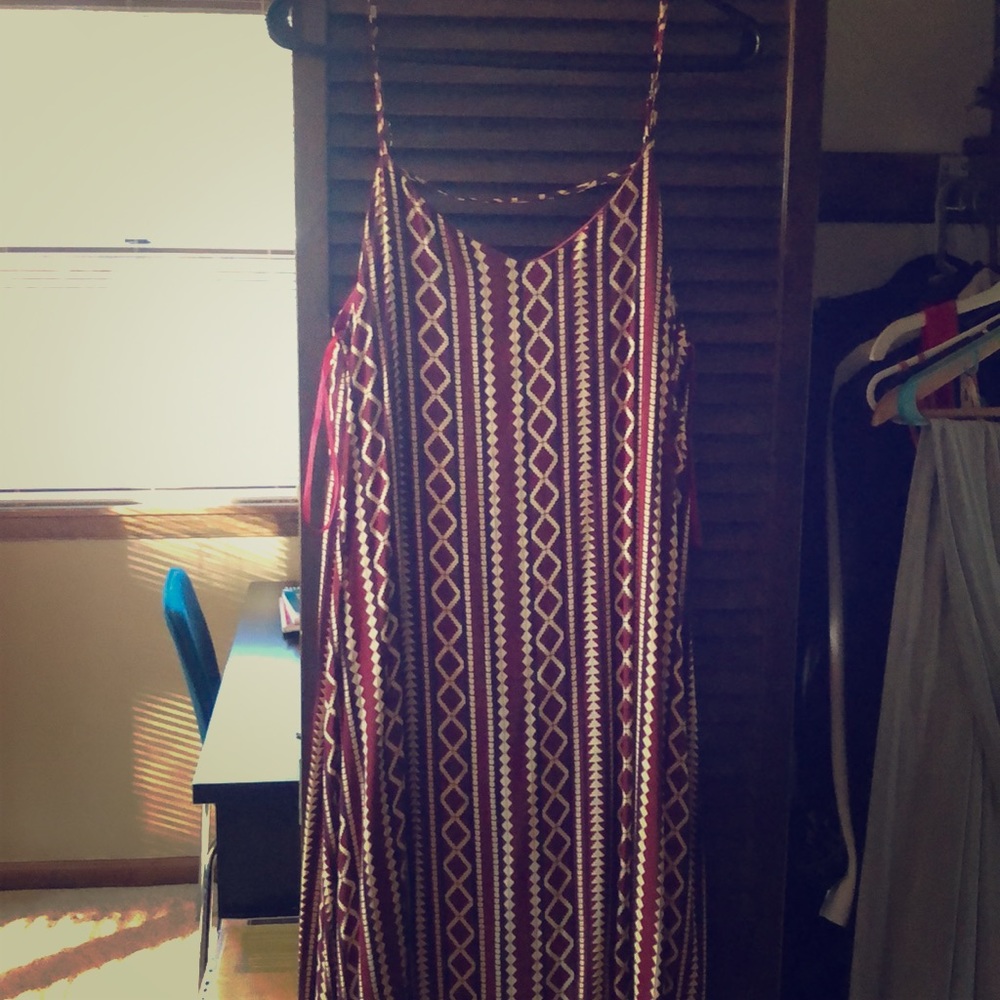 Multicolor maxi dress